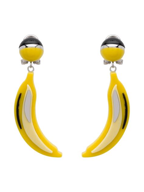 banane prada|prada banana earrings.